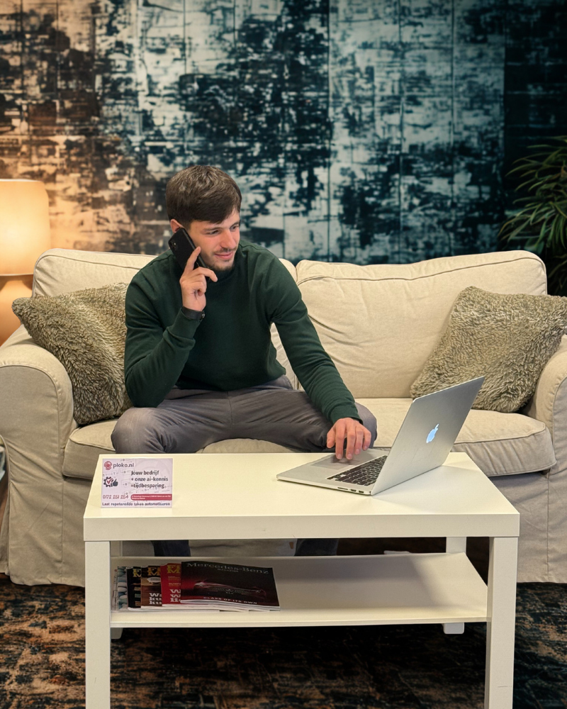 Foto van een Nederlandse AI expert werkzaam bij Ploko.nl